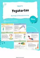 Vorschau - Aufgabenkarten - Yogakarten - Deckblatt