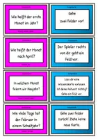 Vorschau - Spiele - Kalenderspiel zu Jahreszeiten und Monaten Klasse 2 Sachunterricht Grundschule Kalender - Seite 3