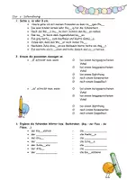 Vorschau - Arbeitsblätter - Wiederholung der s-Schreibung - Deckblatt