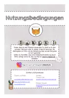 Vorschau - Arbeitsblätter - Das bin ich Steckbrief - Seite 1