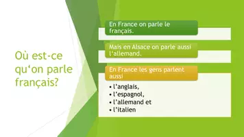 Vorschau - Präsentationen/Tafelbilder - Le monde francophone Powerpoint - Seite 2