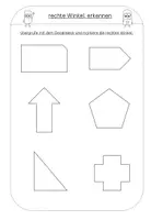 Vorschau - Arbeitsblätter - Rechteck, Geodreieck, Senkrechte, Parallele - Seite 1