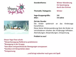 Vorschau - Poster - Happy Yoga Kids - Winter-Wonderland - Seite 2