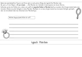 Vorschau - Arbeitsblätter - Flipbook Märchen - Seite 3