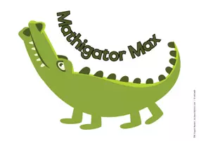 Vorschau - Präsentationen/Tafelbilder - "größer als", "kleiner als" & "gleich" mit Mathigator Max - Seite 1