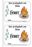 Vorschau - Arbeitsblätter - Lerntagebuch Feuer - Seite 3