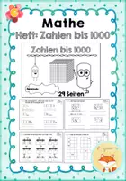 Vorschau - Arbeitsblätter - Materialpaket - Die Zahlen bis 1000 #edukisummer - Seite 1