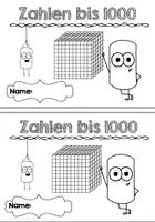 Vorschau - Arbeitsblätter - Materialpaket - Die Zahlen bis 1000 #edukisummer - Seite 3