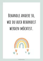 Vorschau - Poster - Freundschaft Quote - Deckblatt
