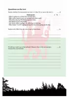 Vorschau - Arbeitsblätter - A school trip to Wales (Reading, Going-to) - Seite 1