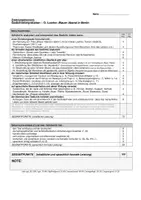 Vorschau - Klassenarbeiten - Oskar Loerke: "Blauer Abend in Berlin" - Gedichtanalyse / Stadtlyrik - Klassenarbeit/Klausur mit Erwartungshorizont - Seite 1