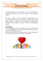 Vorschau - Arbeitsblätter - Inklusion Lückentext analog zum Wortsuchrätsel - Deckblatt