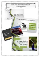 Vorschau - Stationenlernen - Quiz zur Mikroskopie (digitales Lernen) - Deckblatt