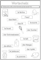 Vorschau - Arbeitsblätter - Crêpes - Rezept und Wortschatz - Seite 2
