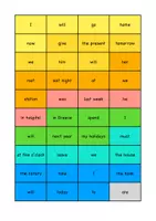 Vorschau - Spiele - Satzbau Übungen Schüttelsätze Fördermaterial - Deckblatt