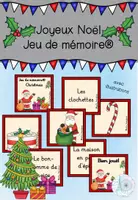 Vorschau - Unterrichtsreihen - Noël / Noel - Jeu de mémoire® #weihnachtenauflmp - Deckblatt