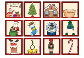 Vorschau - Unterrichtsreihen - Noël / Noel - Jeu de mémoire® #weihnachtenauflmp - Seite 1