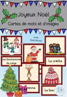 Vorschau - Unterrichtsreihen - Noël / Noel - Cartes de mots et d'images #weihnachtenauflmp - Deckblatt
