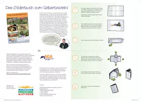 Vorschau - Mal- und Bastelvorlagen - AGA Bastelbilderbuch "Artenschutz und FairerHandel" - Seite 2
