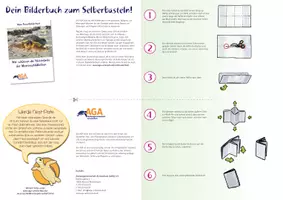 Vorschau - Mal- und Bastelvorlagen - AGA Bastelbilderbuch "Meeresschildkröten" - Seite 2