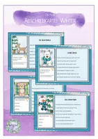 Vorschau - Stationenlernen - Abschreibkartei Winter (2 Versionen) - Deckblatt