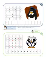 Vorschau - Spiele - 30 ABC Rätsel - Vorgänger und Nachfolger im Alphabet - Anbahnung Wörterbucharbeit - ab Klasse 2 - Seite 2