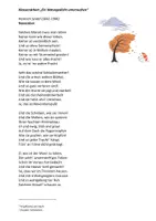 Vorschau - Klassenarbeiten - Klassenarbeit Naturgedichte - editierbar - inkl. Bewertungsbogen - Seite 2