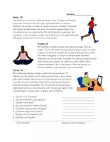 Vorschau - Text - La ropa y mi estilo lectura: Spanische Lesung Kleider - Deckblatt