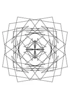 Vorschau - Mal- und Bastelvorlagen - Mandala - advanced level - Seite 1