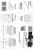 Vorschau - Merkblätter - Musik Faltheft 🎸 Gitarre lernen 1 | e-Moll Griff | Schlagrhythmen | QR zu Playalong-Videos - Seite 3
