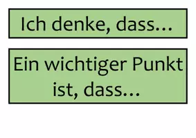 Vorschau - Fördermaterial/Inklusion - Diskutieren und miteinander reden: Satzanfänge für die Wand - Seite 3