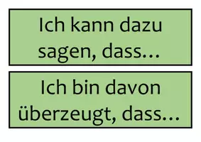 Vorschau - Fördermaterial/Inklusion - Diskutieren und miteinander reden: Satzanfänge für die Wand - Deckblatt