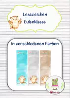 Vorschau - Poster - Materialpaket zur Eulenklasse - Deckblatt