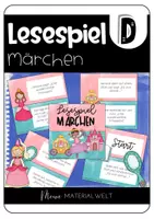 Vorschau - Spiele - Lesespiel Märchen - Deckblatt