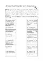 Vorschau - Arbeitsblätter - Materialpaket Konjunktiv I und II - Seite 3