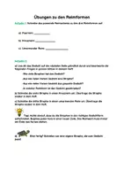 Vorschau - Arbeitsblätter - Reimformen - Seite 1