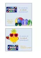 Vorschau - Bildkarten - Smarties als Abschiedsgeschenk (editierbar) - Seite 2