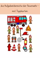 Vorschau - Arbeitsblätter - Materialpaket Feuerwehr Klasse 3 - Seite 1