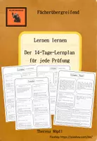 Vorschau - Stundenentwürfe - Lernen lernen - Deckblatt