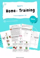 Vorschau - Spiele - Home- Trainingsplan 14 - Deckblatt
