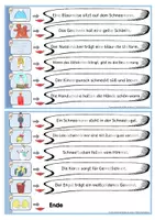 Vorschau - Spiele - Partnerlesekarten Winter Sätze - Seite 2