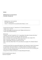 Vorschau - Stundenentwürfe - Bildbetrachtung: Franz Marc Die gelbe Kuh - Seite 1