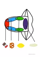Vorschau - Arbeitsblätter - Arbeitsblätter für den Kindergarten zum Thema Lebensmittel - Seite 2