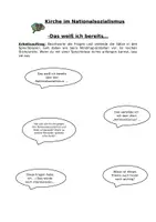 Vorschau - Arbeitsblätter - Aktivierung Vorwissen "Kirche im Nationalsozialismus" - Seite 2