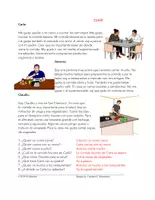 Vorschau - Text - La comida Lectura: Spanische Lesung über das Essen/Kochen - Seite 1