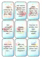 Vorschau - Spiele - Sprechkarten Silvester und Neujahr, Sprechanlass, Sprechen #silvesterknaller23 - Seite 2
