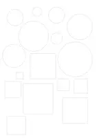 Vorschau - Arbeitsblätter - Verschiedene Flächen (Rechteck - Kreis - Quadrat - Dreieck) - Seite 3