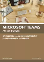 Vorschau - Merkblätter - Microsoft Teams - Spickzettel zum Online-Unterricht - Deckblatt