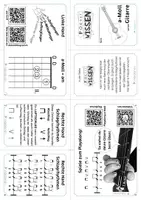 Vorschau - Merkblätter - Musik Faltheft 🎸 Gitarre lernen 3 | a-Moll Griff | Schlagrhythmen |QR zu Playalong-Videos - Seite 3