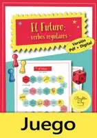 Vorschau - Arbeitsblätter - El Futuro: Spiel; regelmäßige Verben (Spanisch) - Deckblatt